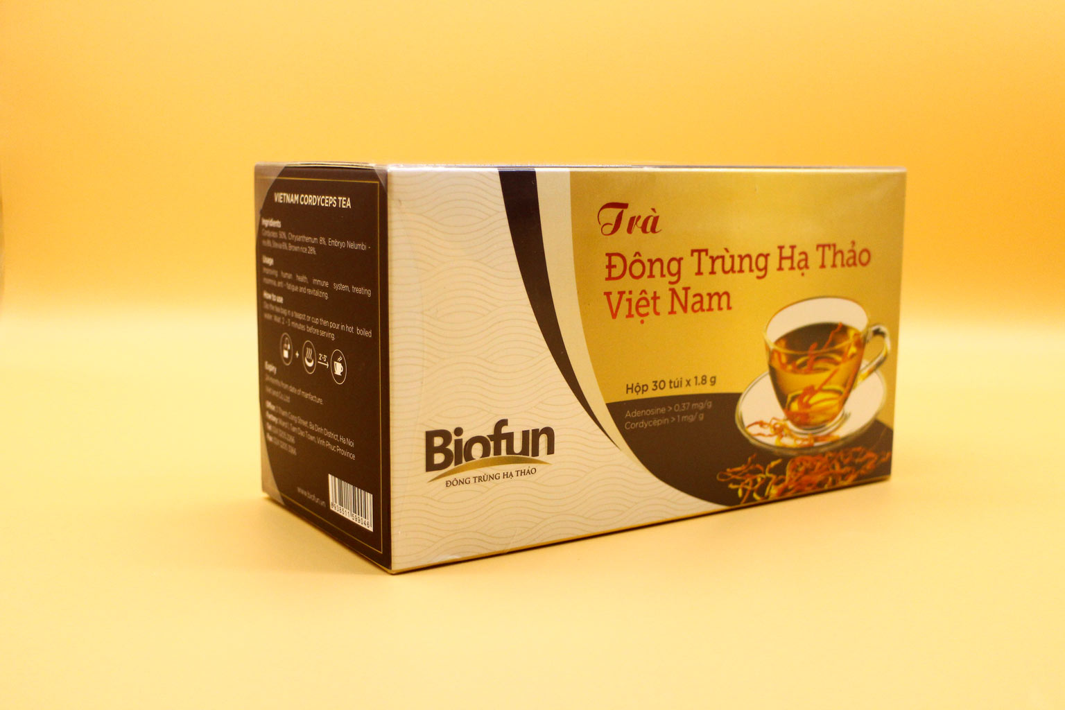 Trà Đông Trùng Hạ Thảo Việt Nam BIOFUN