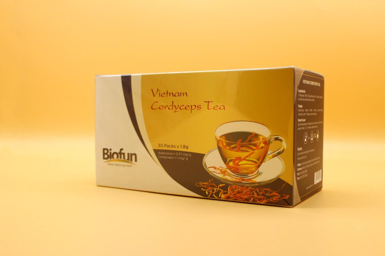 Trà Đông Trùng Hạ Thảo Việt Nam BIOFUN