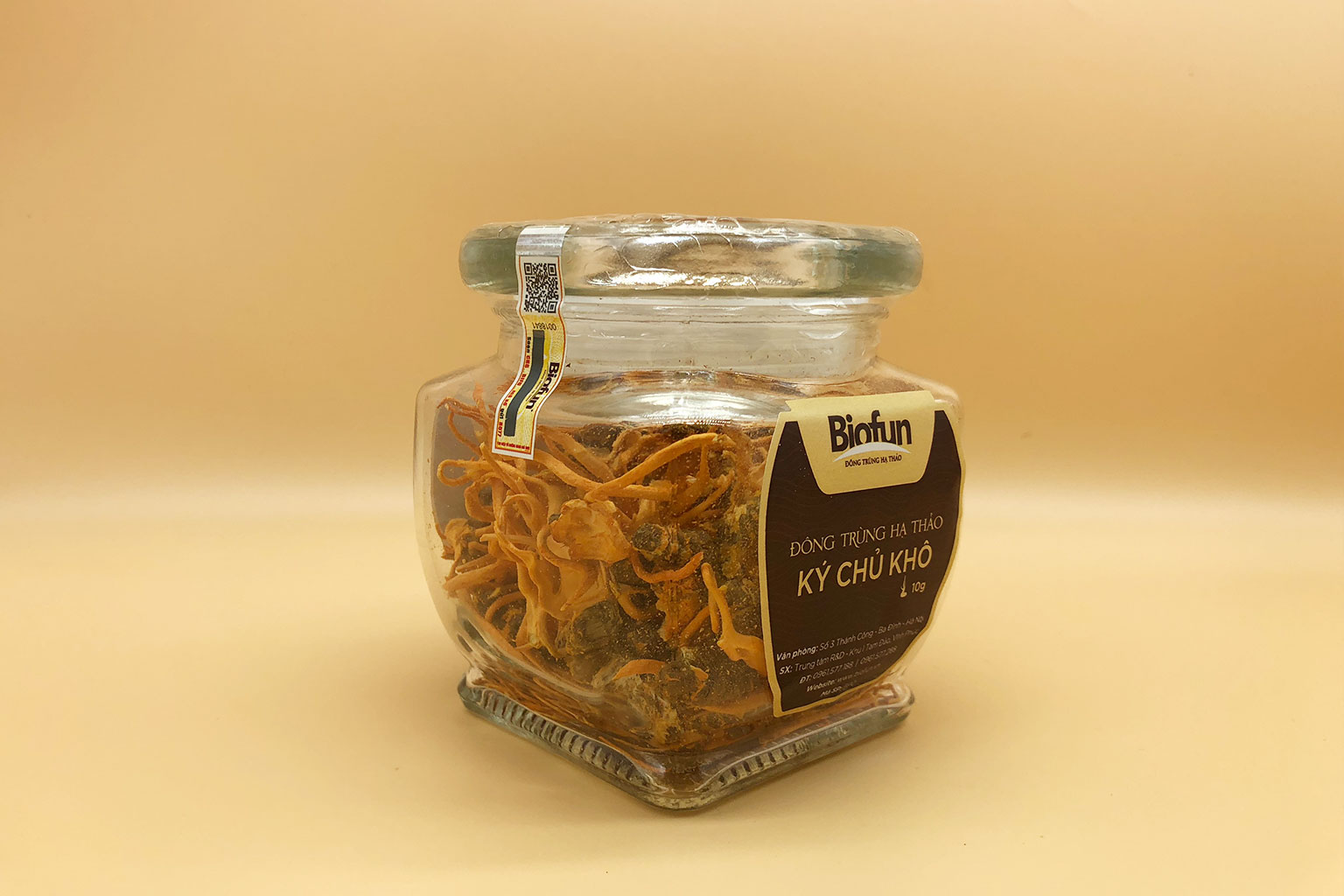 Đông Trùng Hạ Thảo Ký Chủ Khô BIOFUN