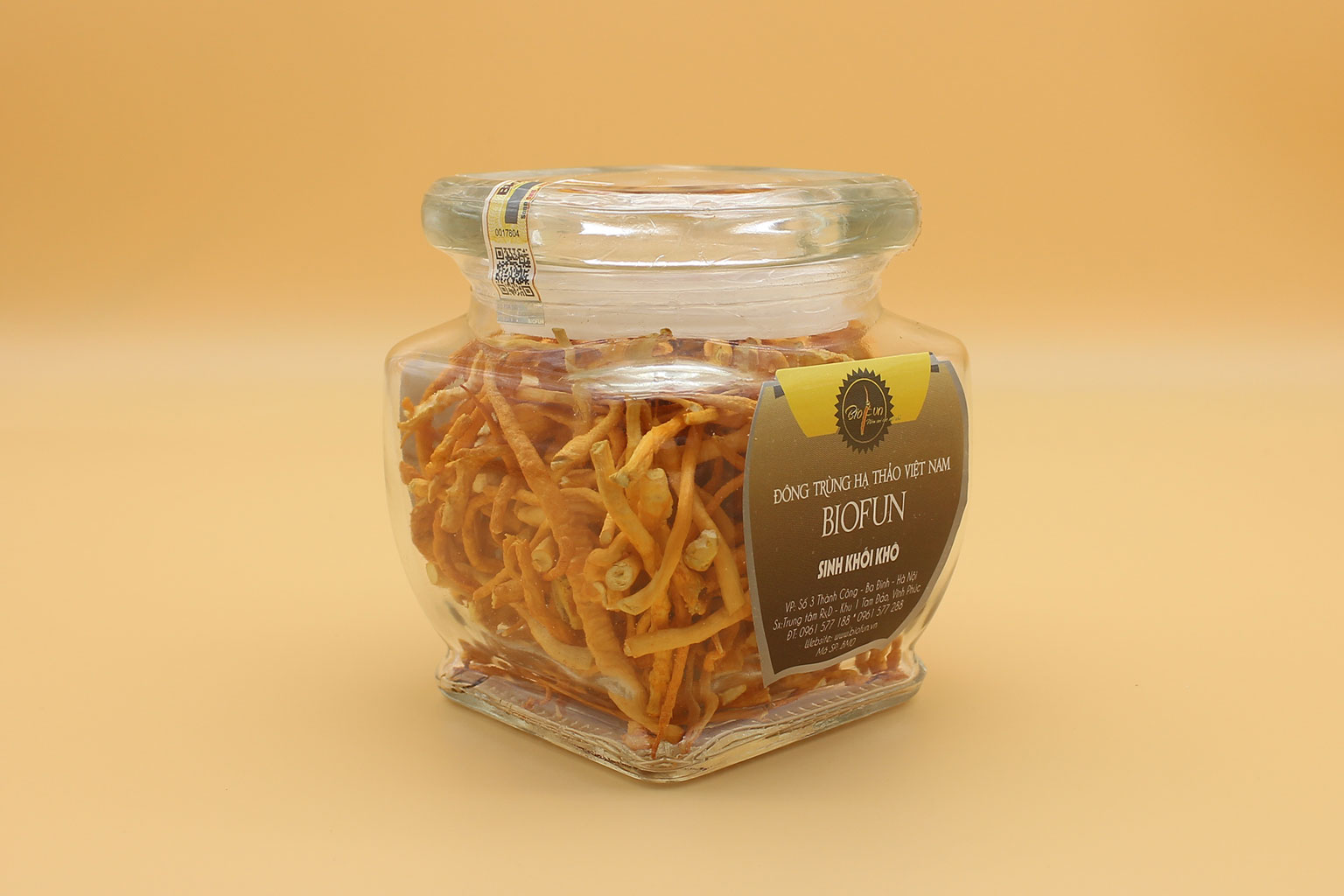 Đông Trùng Hạ Thảo Sinh Khối Khô - BIOFUN